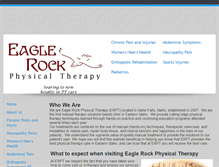 Tablet Screenshot of eaglerockpt.com